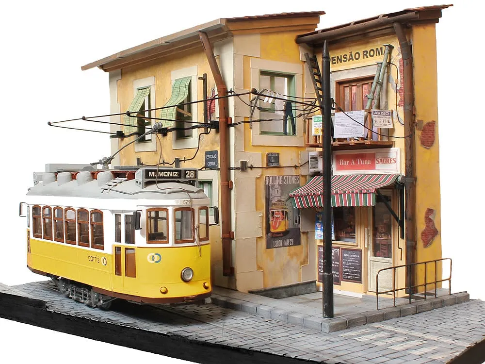 модель трамвая Диорама Lisboa модель трамвая Диорама Lisboa