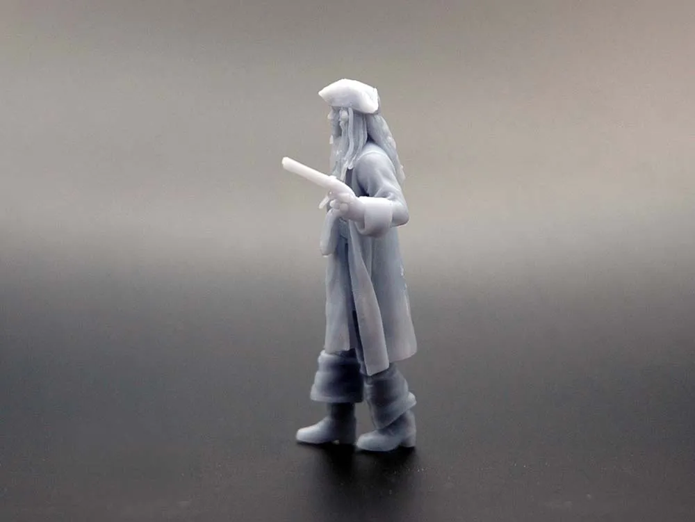 Фигурка пирата "Джек Воробей" №2, смола, 34 мм Фигурка пирата "Джек Воробей" №2, смола, 34 мм