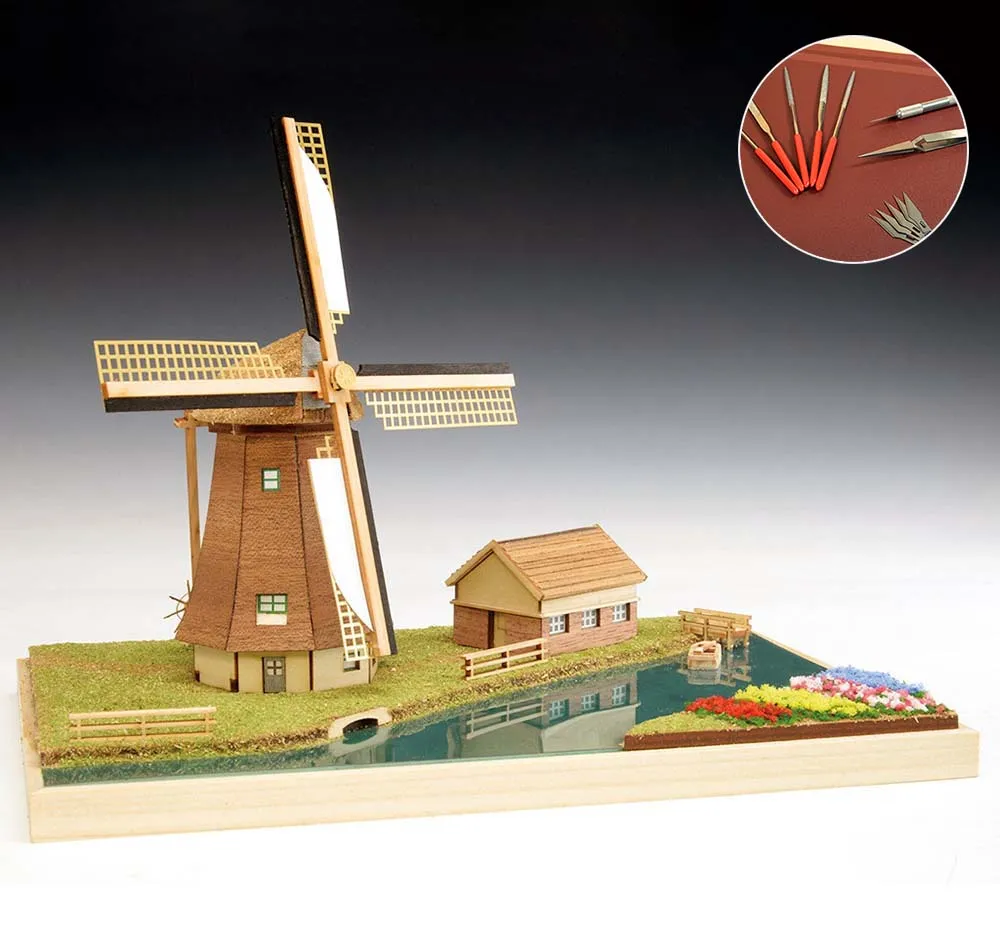 Деревня Kinderdijk + (Стартовый набор инструментов)