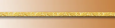 Декоративная полоска, латунь