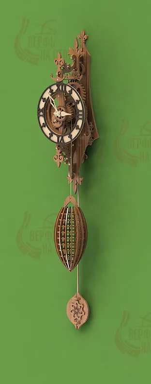 Часы настенные, сборная модель Часы настенные, сборная модель
