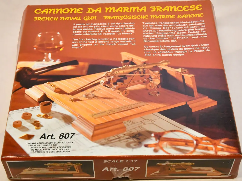 сборная модель пушки