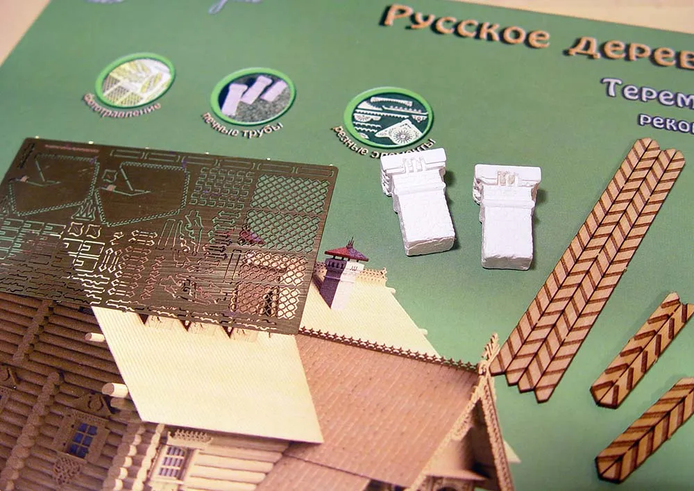 Терем в Китай-городе, 3370 деталей + (Стартовый набор инструментов)