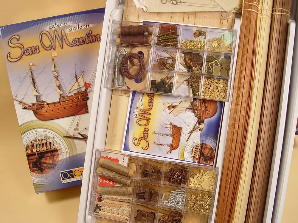 модель корабля своими руками San Martin