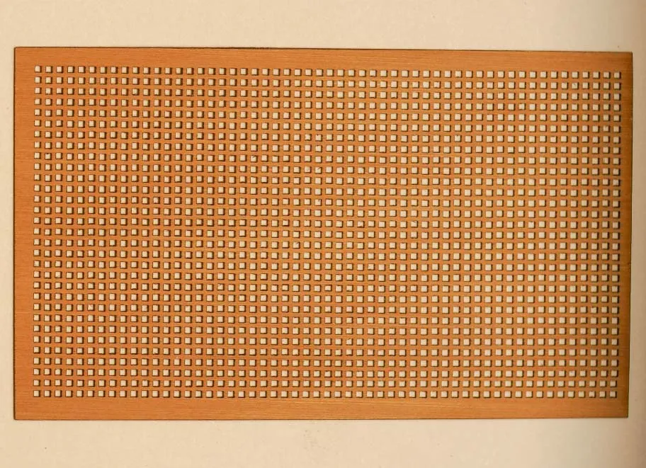 Рустерная решетка 1х1 мм, груша