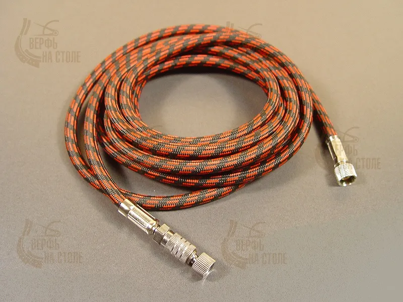 Шланг 1424, G1/8" х G1/8", 3 м, с быстроразъемной муфтой Шланг 1424, G1/8" х G1/8", 3 м, с быстроразъемной муфтой