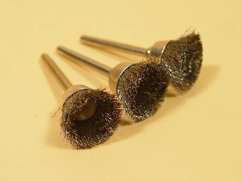 Щетка стальная, 12 мм, 3 шт JAS