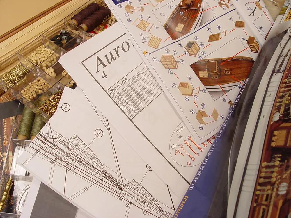 модель корабля своими руками Aurora