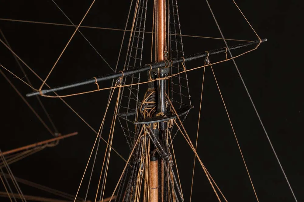 модель корабля для сборки Bonhomme Richard 1779 Премиум версия (самшит-груша)