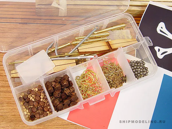 модель корабля для сборки Le Coureur 1776