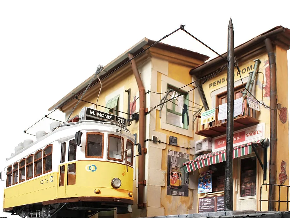 модель трамвая Диорама Lisboa модель трамвая Диорама Lisboa