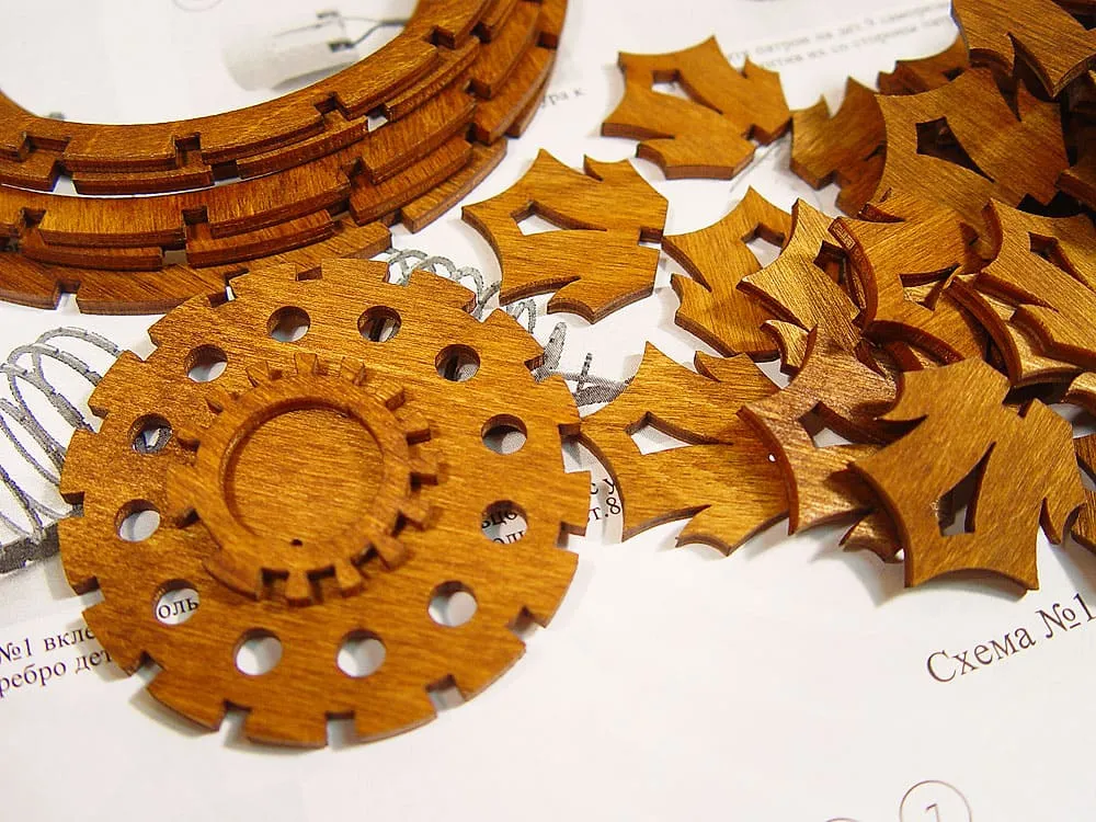 Настенный светильник, сборная конструкция