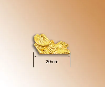 Декоративный элемент, лев, 20 мм, металл