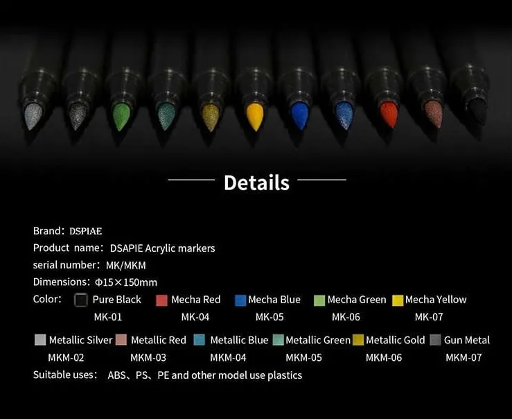 Маркер для пластика, белый