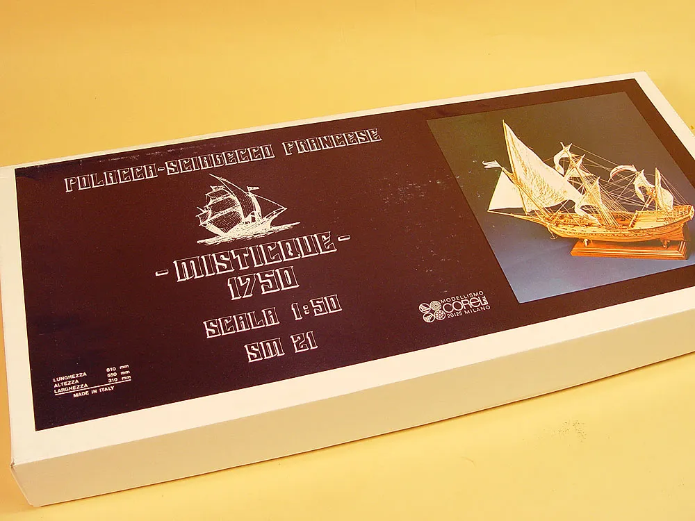 деревянная модель корабля Mystique деревянная модель корабля Mystique