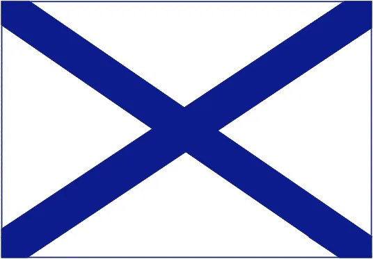 Кормовой флаг, Россия, 40х28 мм