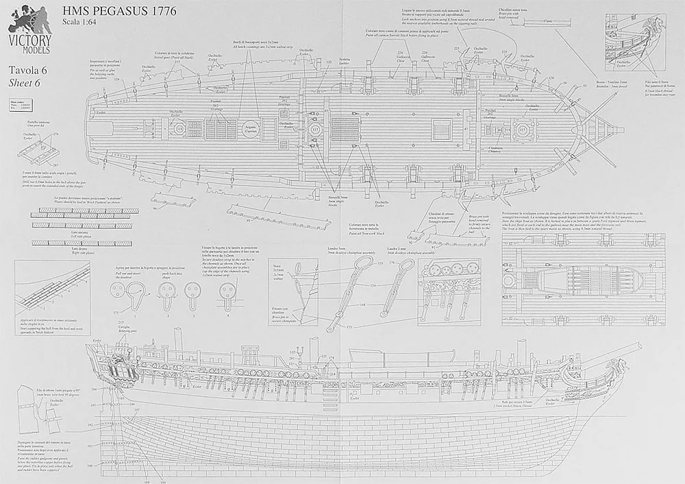 Чертеж корабля HMS PEGASUS Чертеж корабля HMS PEGASUS