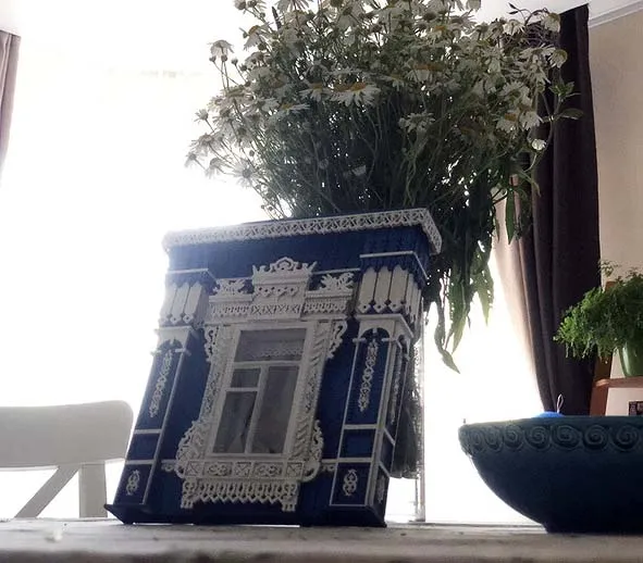 Сборная модель наличника "Драконы", 270 деталей + Клей и краски в комплекте Сборная модель наличника "Драконы", 270 деталей + Клей и краски в комплекте