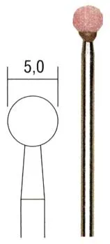 Шлифовальные насадки Proxxon, сфера 5 мм, 5 шт Шлифовальные насадки Proxxon, сфера 5 мм, 5 шт