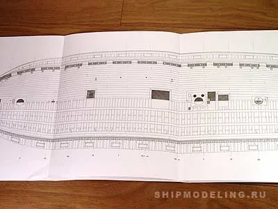 Полный комплект чертежей 74 gun ship, масштаб 1:48 Полный комплект чертежей 74 gun ship, масштаб 1:48