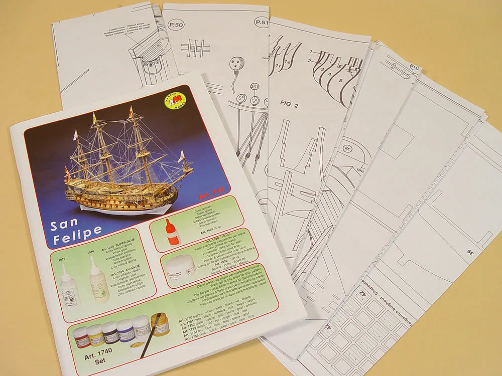 Чертеж корабля San Felipe Чертеж корабля San Felipe