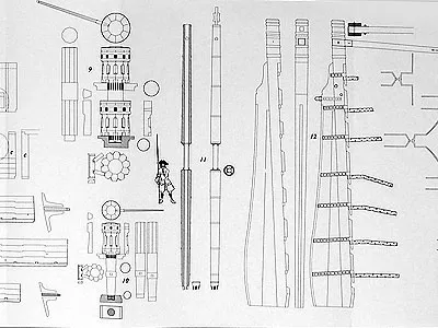 Le Commerce de Marseille, 1788 + чертежи