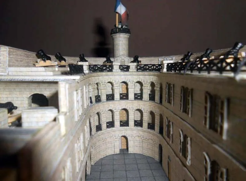 Модель из бумаги Форт Боярд