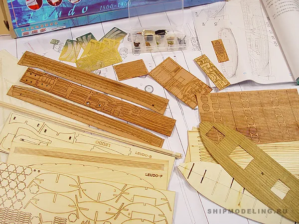 модель корабля для сборки Leudo 1800-1900 модель корабля для сборки Leudo 1800-1900
