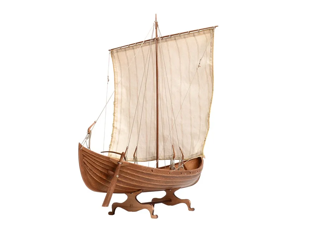 Модель Славянская ладья Белый конь Модель Славянская ладья Белый конь