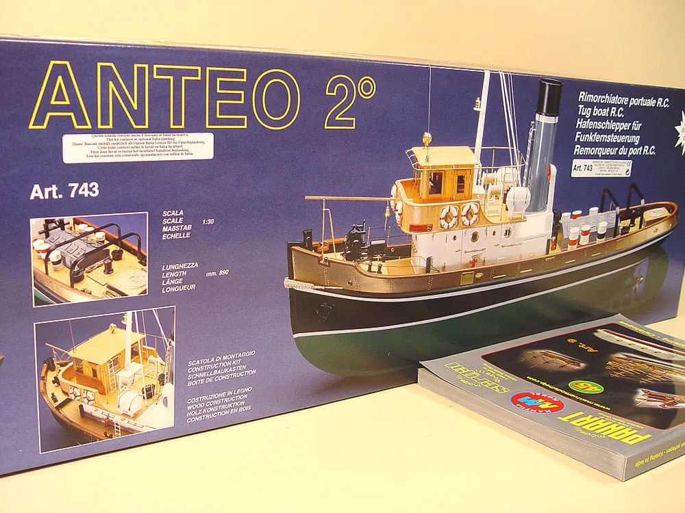 Модель корабля своими руками Anteo есть возможность установки РУ