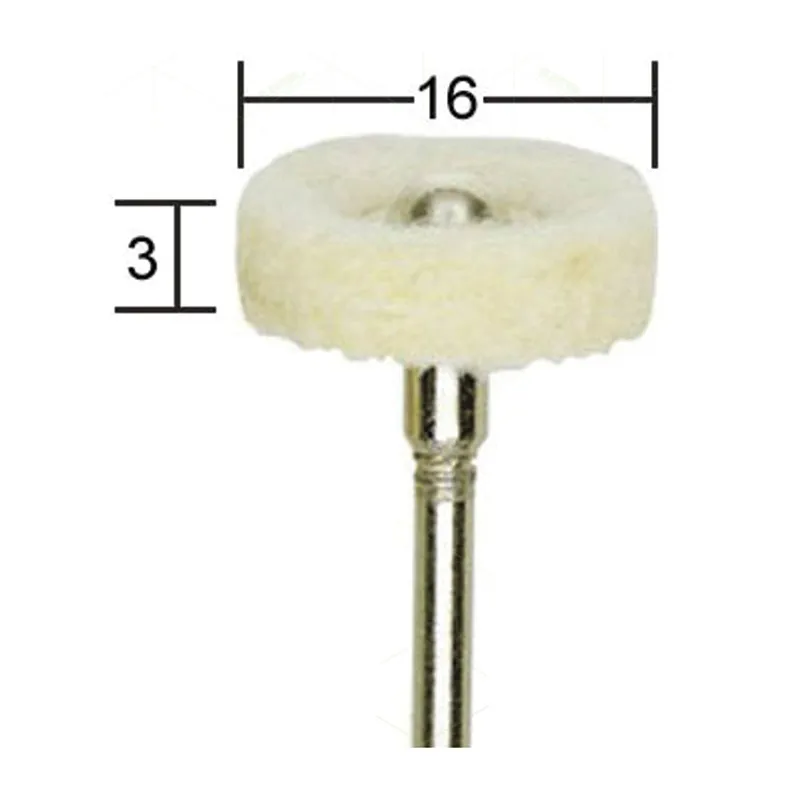 Войлочные насадки Proxxon, диск 16 мм, 2 шт Войлочные насадки Proxxon, диск 16 мм, 2 шт