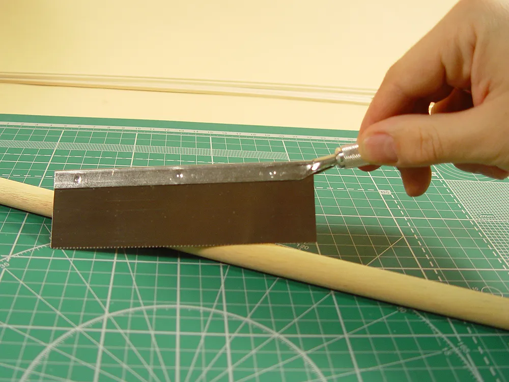 Пилка, 30 зубцов/дюйм (12 зубцов/см)