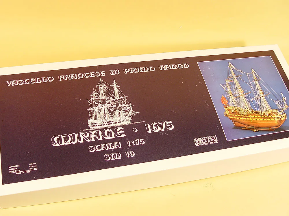 деревянная модель корабля Mirage деревянная модель корабля Mirage