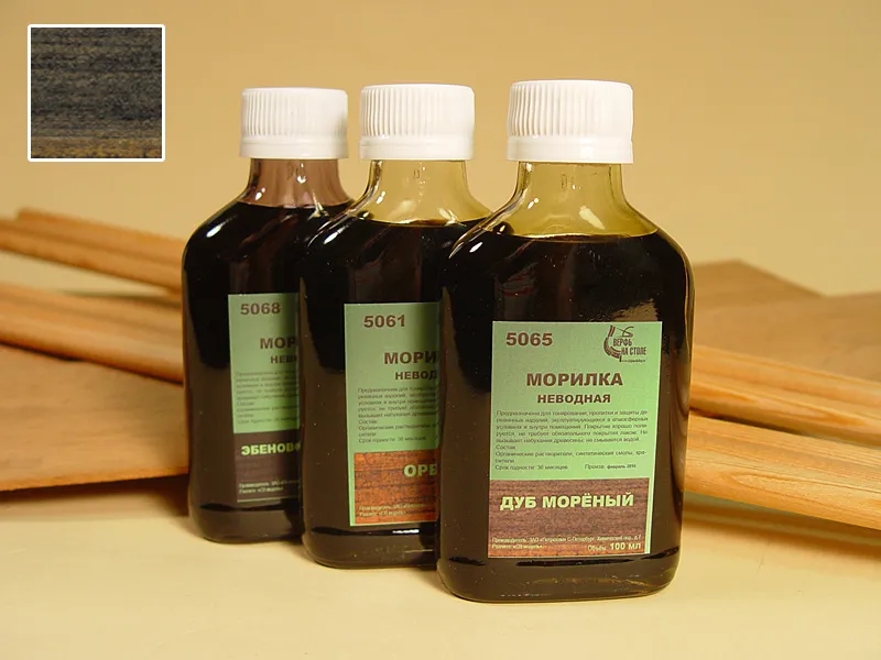 Морилка неводная, дуб мореный, 100 мл