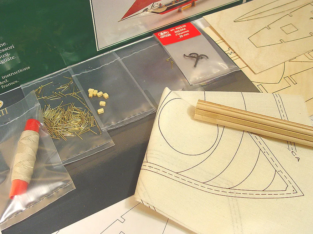 модель корабля Felucca 1887