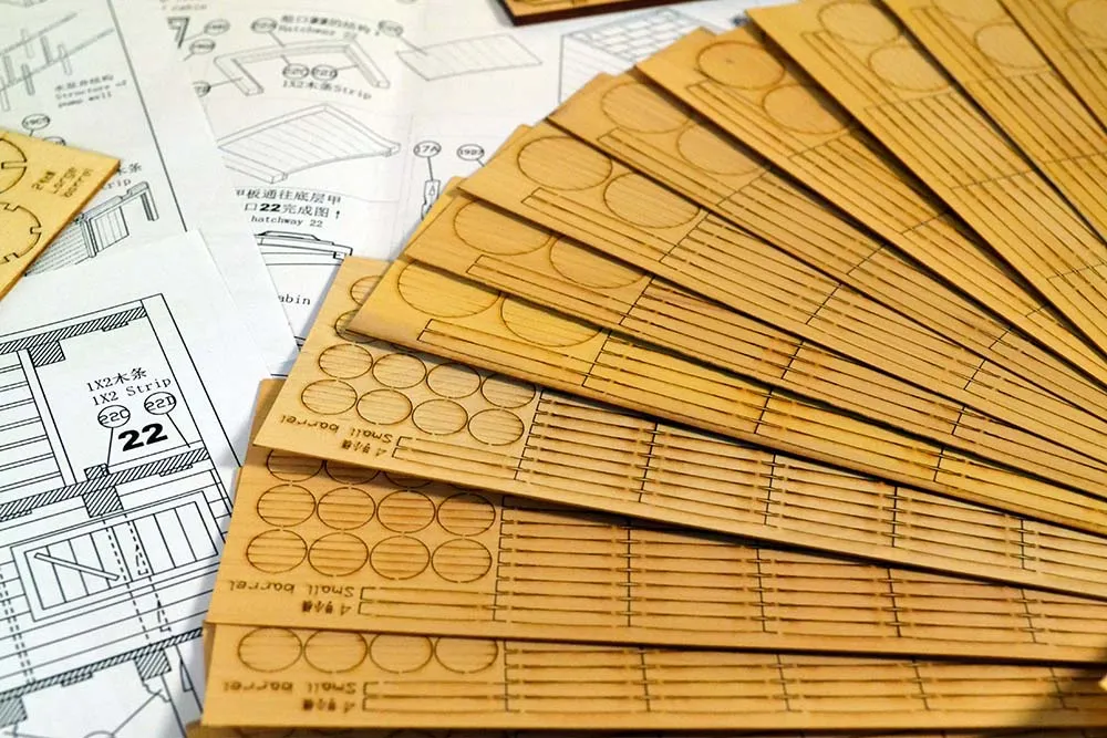 Дополнение Интерьер для сечения Bonhomme Richard, версия самшит Интерьер для сечения Bonhomme Richard, версия самшит