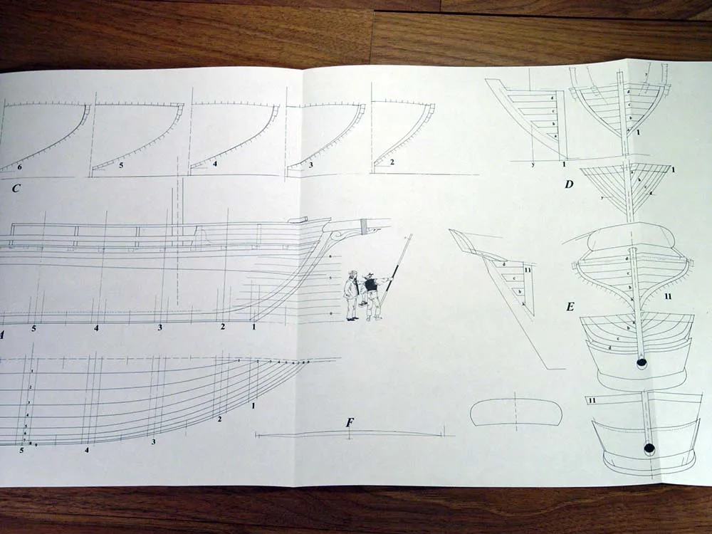 La Jacinthe Schooner, 1825 + чертежи