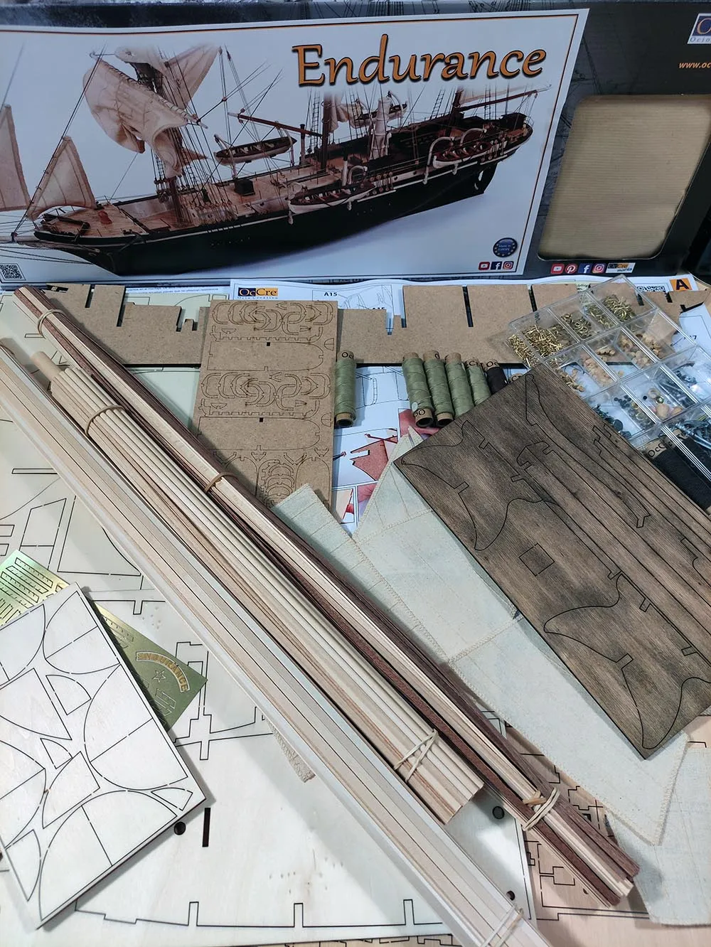 Баркентина Endurance + (Стартовый набор инструментов) Баркентина Endurance + (Стартовый набор инструментов)