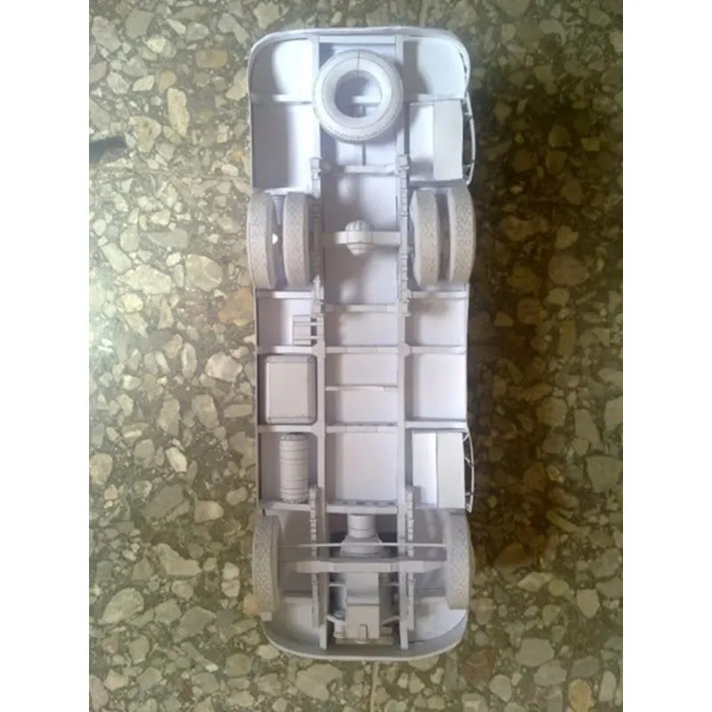 Модель из бумаги автобус Модель из бумаги автобус