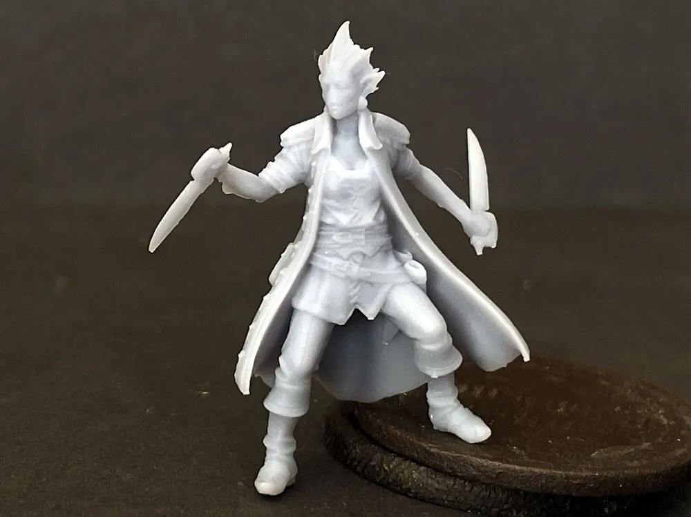 Фигурка пирата "Рыбоголов", смола, 36 мм