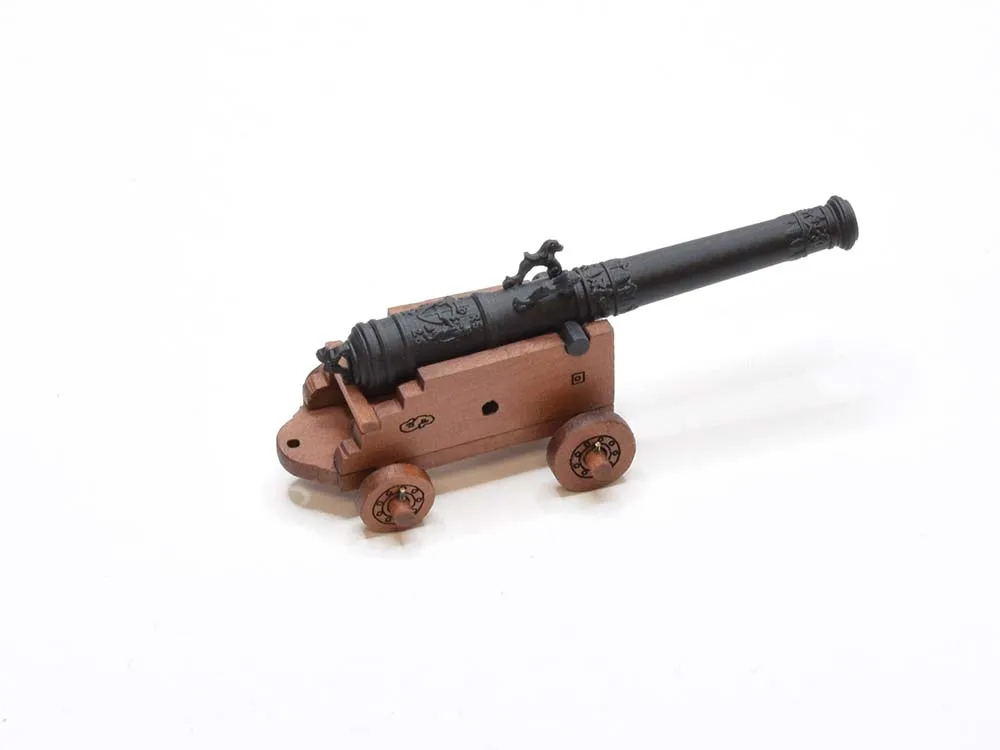 Станок для шведской пушки XVII век, 32 мм, 2 шт, масштаб 1:48 Станок для шведской пушки XVII век, 32 мм, 2 шт, масштаб 1:48