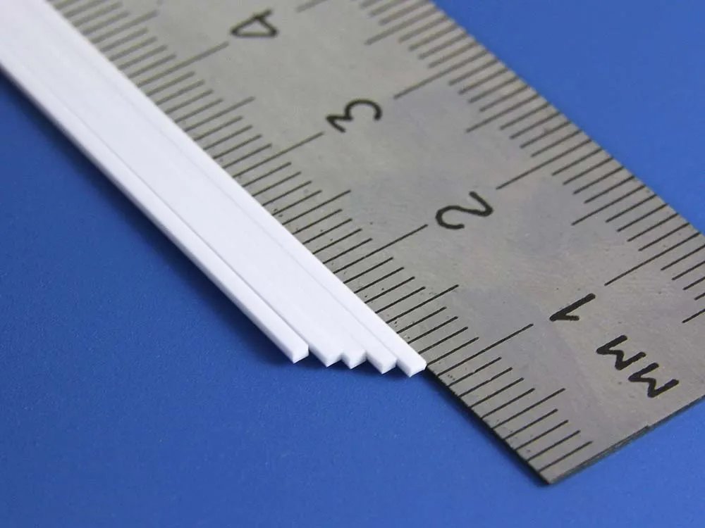 Полоска пластиковая 0,75х1,0 мм, 10 шт/уп.