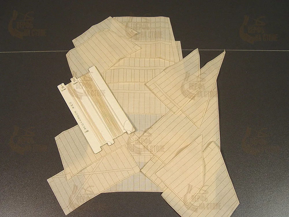 Паруса для HMS Endeavour масштаб 1:96 Паруса для HMS Endeavour масштаб 1:96