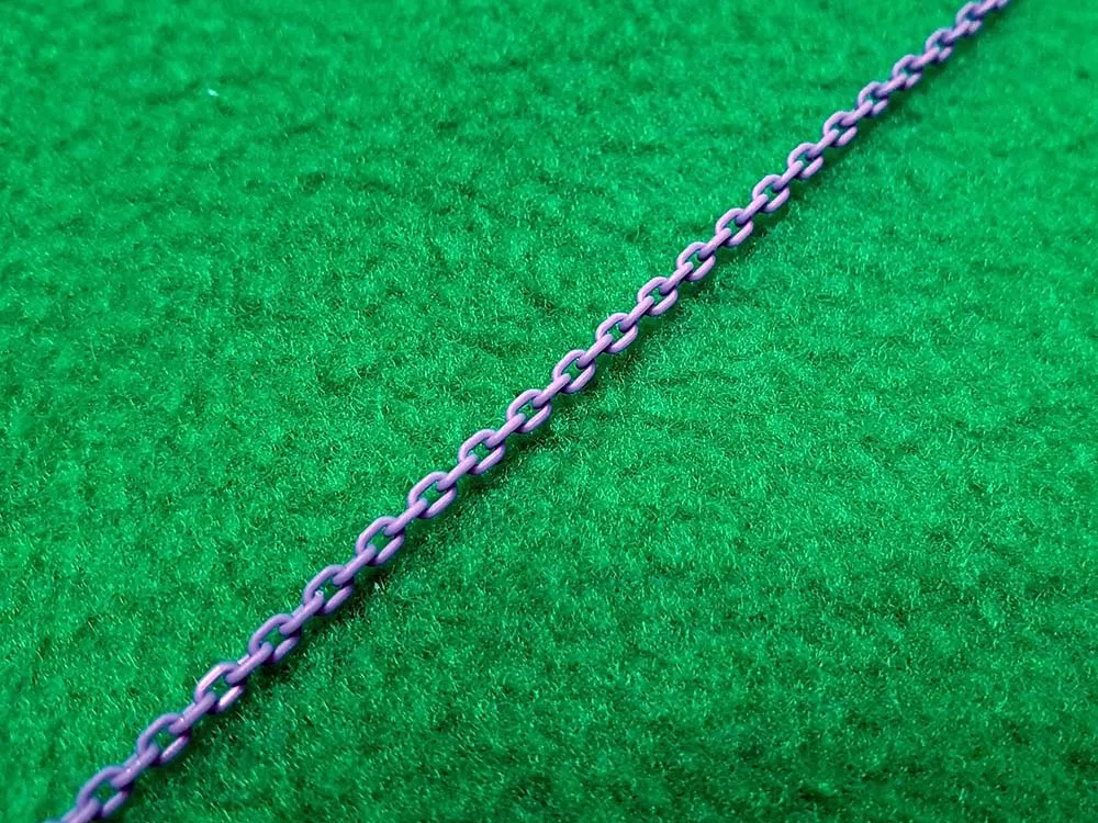 Цепь полимерная, звено круглое 2 мм, длина 300 мм Цепь полимерная, звено круглое 2 мм, длина 300 мм