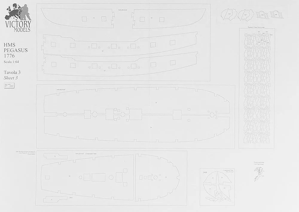 Чертеж корабля HMS PEGASUS Чертеж корабля HMS PEGASUS