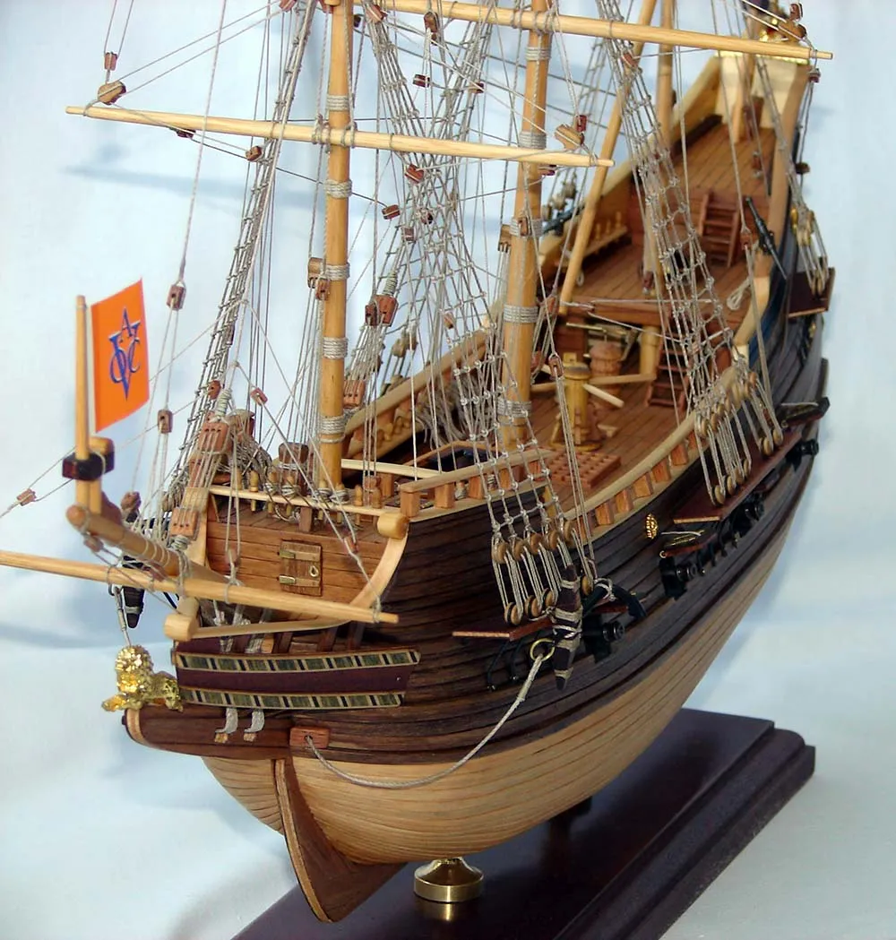деревянная модель корабля Half Moon деревянная модель корабля Half Moon