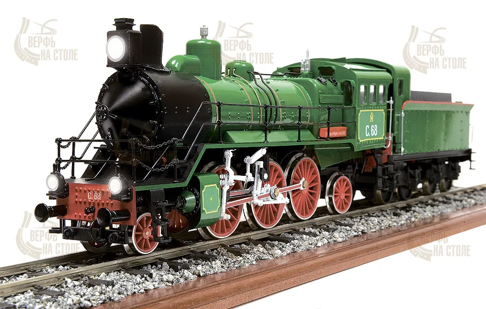 Модель паровоза С-68