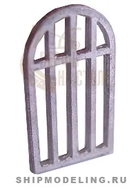 Решетка металл 15х27 мм, 3 шт