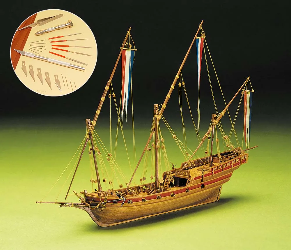 French Xebec (Французская Щебека) + (Стартовый набор инструментов) French Xebec (Французская Щебека) + (Стартовый набор инструментов)