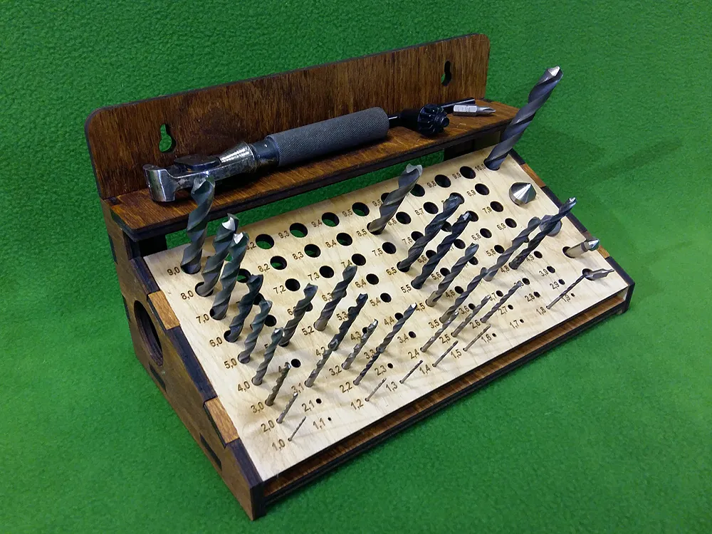 Подставка-органайзер для сверл Подставка-органайзер для сверл